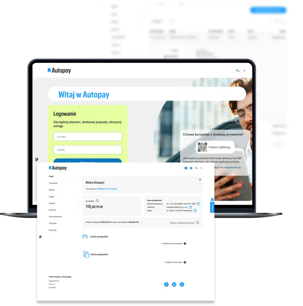 Panel flotowy Autopay